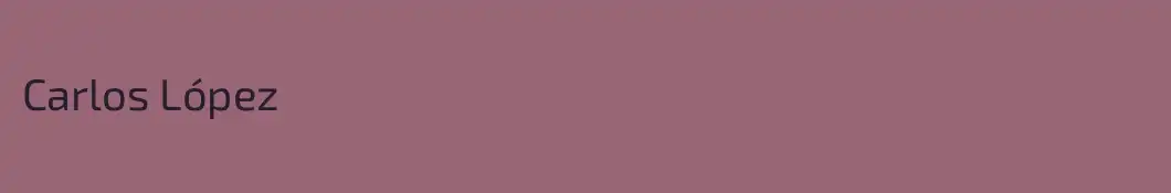 Carlos López